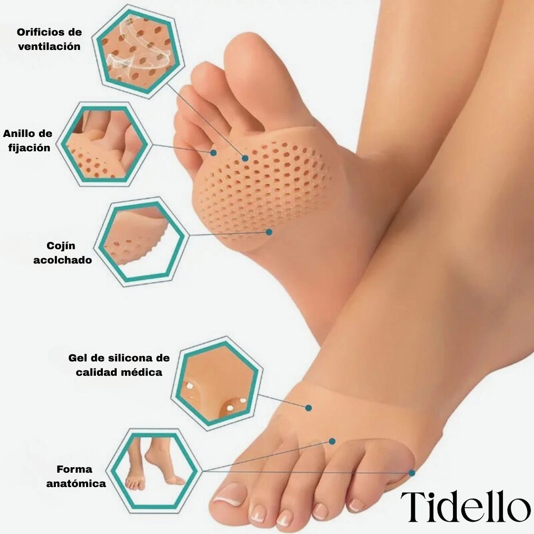 Almohadillas de gel para los pies Premium - ComfortStep™