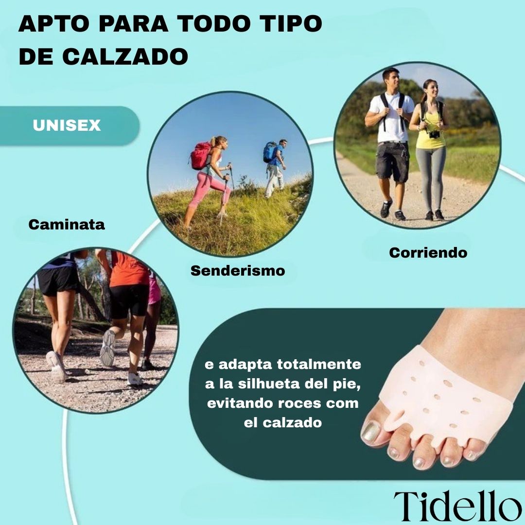 Almohadillas de gel para los pies Premium - ComfortStep™