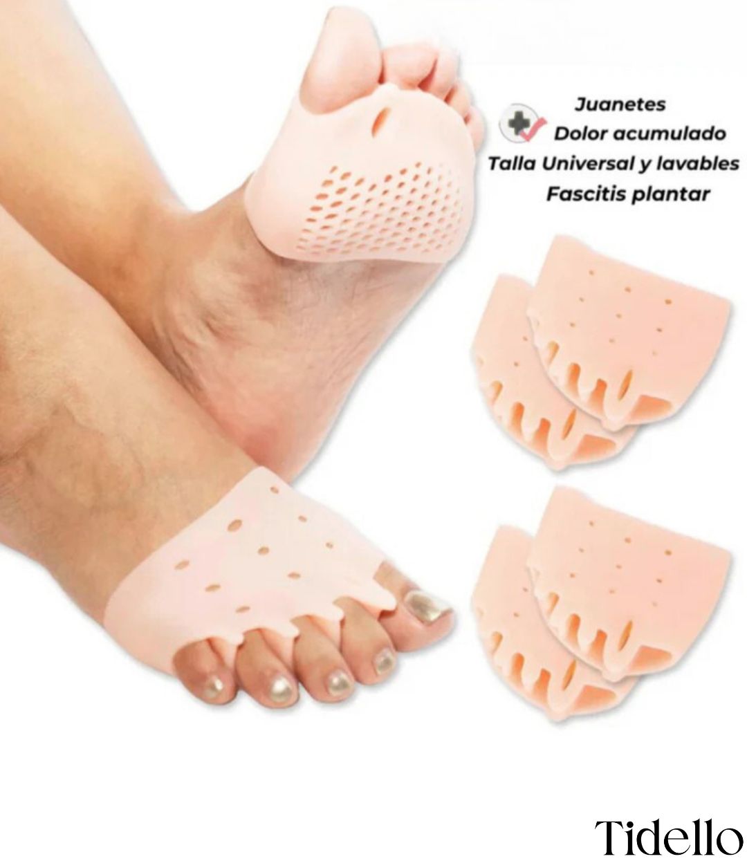 Almohadillas de gel para los pies Premium - ComfortStep™